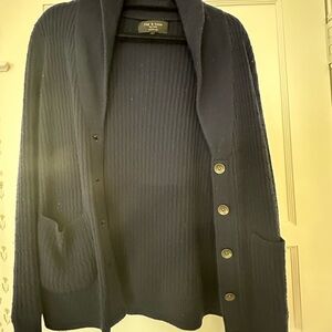 Navy Cableknit sweater